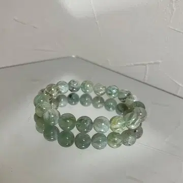 엔젤 페더 플로라이트 민트 그린 팔찌
