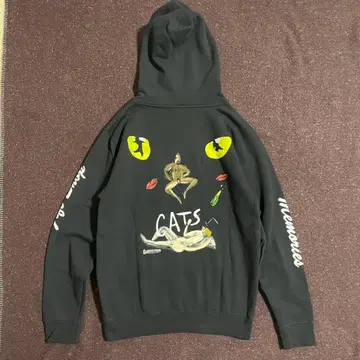 미사용 새상품 Better gift shop Cats 후디 블랙 S