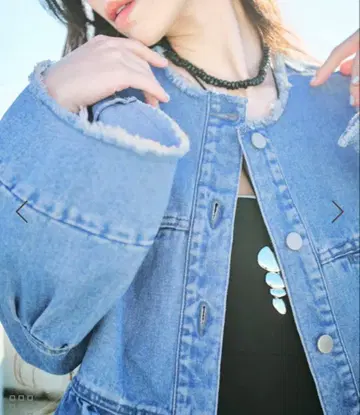 ADAM ET ROPE FEMME 데님 자켓