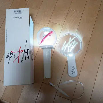 스키즈 응원봉 화이트