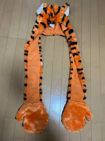 디즈니 티거 모자 머플러