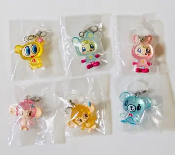 나루미야 캐릭터즈 메지루시 액세서리 6개