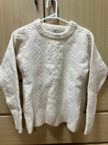 해밀턴 라무스 울 여성용 케이블 니트