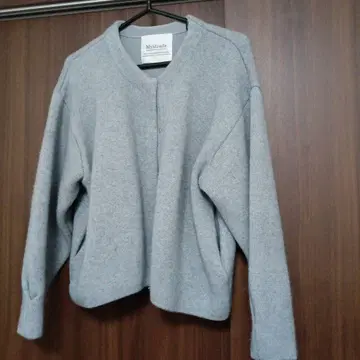 Mystrada 그레이 노카라 자켓