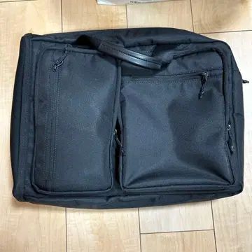 블랙 비즈니스 백 중형