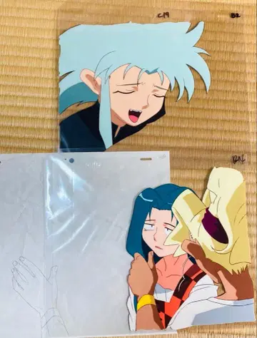 천지무용! 셀화와 원화 (신 천지무용!)