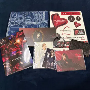 Acid Black Cherry Janne Da Arc 굿즈 세트