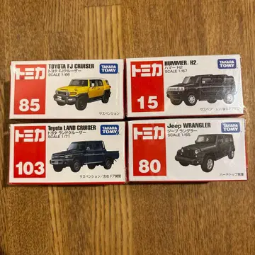 토미카 미니카 세트 4종 (사륜 구동 자동차 세트) 묶음 판매