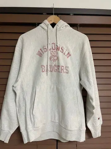 챔피온 wisconsin 후드티
