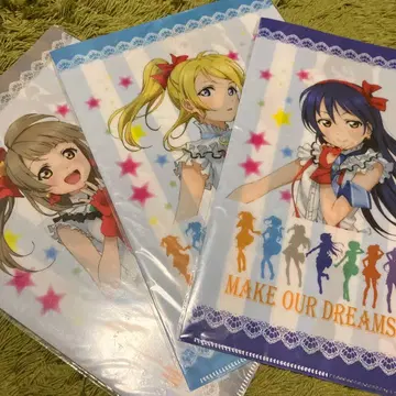 러브 라이브! 클리어 파일 3장 세트