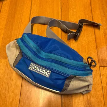 SPALDING 바디백 백팩 파랑 그레이