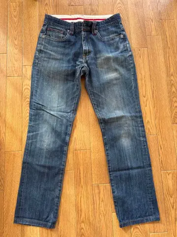 [ 빔즈 ] 다크 블루 스트레이트 데님