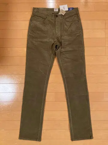 [ 미사용 새상품 ] 파리티 브랜드 코듀로이 5 포켓 팬츠 30인치