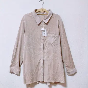 [미사용 새상품] MB mint breeze 블라우스 자켓풍 벨로아 3L