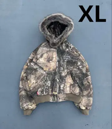 9090 King Logo Slub Denim Far Zip Hoodie