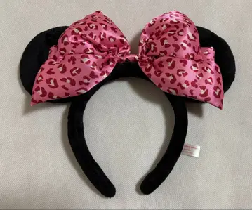 디즈니 머리띠 레오파드 무늬 헤이세이