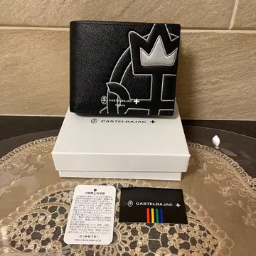 [ 새상품 까스텔바작 우플라 접이식 지갑 블랙 18,700엔