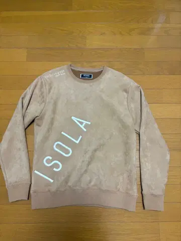 RTEG | 페이크 스웨이드 크루 맨투맨 M 레트로 엔진 아담스 저글러