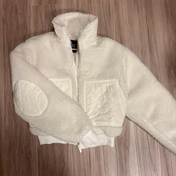 alo 쉘파 엣지 보머 아우터 화이트