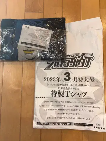 죠죠랜즈 죠디오 죠스타 T셔츠 L사이즈 울트라 점프