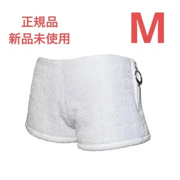 S ring biker shorts lace white M 사이즈