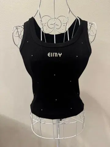 eimy istoire 비쥬 탱크탑 BLACK