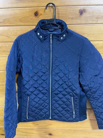 TOMMY HILFIGER 네이비 퀼팅 자켓 S