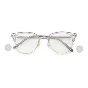 emmi 클리어 라운드 프레임 안경