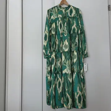 RADIATE 새상품 롱 원피스 셔츠 원피스 올 패턴 플레어