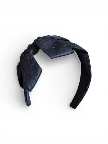 CA4LA 블랙 리본 헤어 머리띠