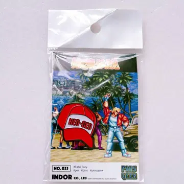 SNK KOF PINS GEEK 033 아랑전설 NEOGEO CAP 핀즈