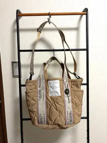 THEATRE PRODUCTS 퀼팅 토트백 숄더