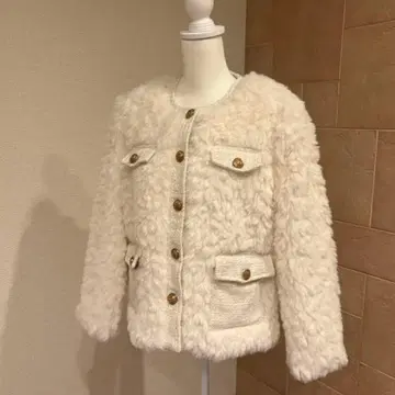 La Chapelle 노카라 퍼풍 자켓