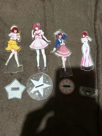 최애의 아이 아리마 카나 아크릴 스탠드 4개 세트