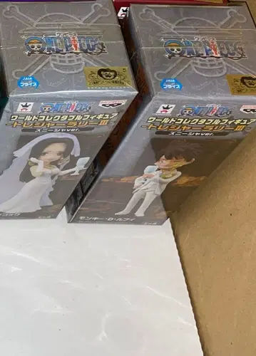 원피스 월드 컬렉터블 피규어 핸콕&루피 세트