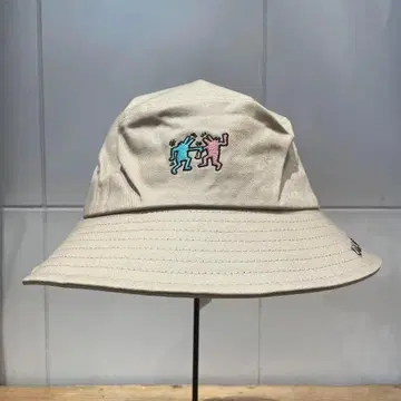 키스 해링 버킷햇 도그 KH-KH2104(2103) 베이지