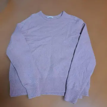 liflattie ships 캐시미어 혼방 래글런 긴팔 니트 스웨터 M