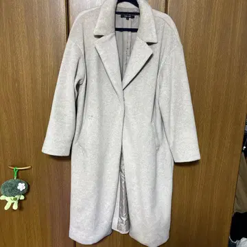 triple rund L 라이트 그레이 롱 코트