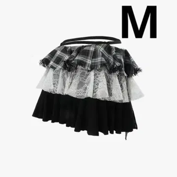 S 하프 미니 스커트 버그 체크