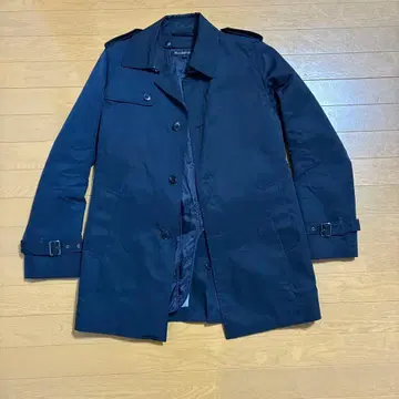 네이비 스텐카라 코트 M 사이즈