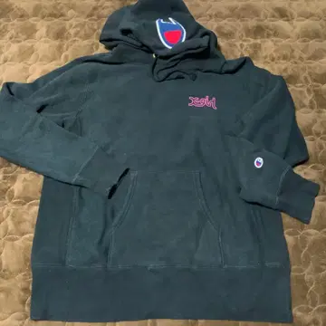 X-girl x champion 콜라보 후디 후드티