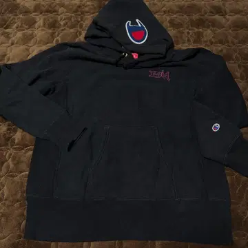 X-girl x champion 콜라보 후디 후드티