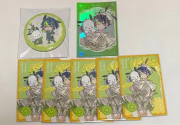 이하 라이 산리오 폴라로이드풍 카드 캔뱃지