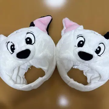 디즈니 리조트 팬캡 101마리 강아지 2개