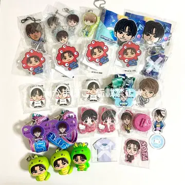FANTASTICS 나카지마 소우타 키링 캔뱃지 핀 배지 묶음 판매