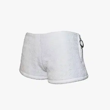 S ring biker shorts lace white