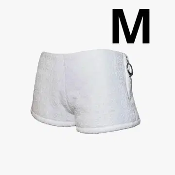 S ring biker shorts lace white