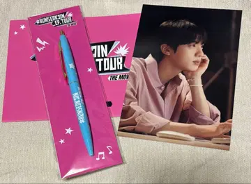 BTS 진 JIN 입장자 특전 엽서 볼펜 RUNSEOKJIN