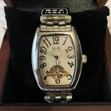 RYOKO KIKUCHI 기계식 손목시계 실버