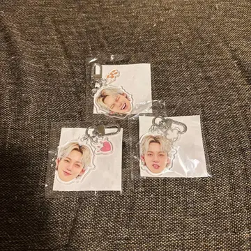 현석 희로애락 얼굴 아크릴 키링